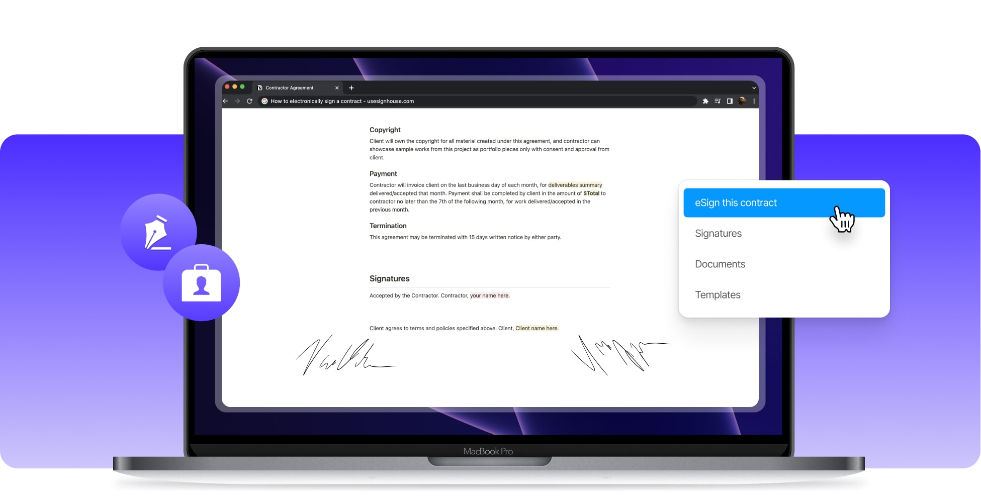 Add Signature To Contract The 100 Faster Way